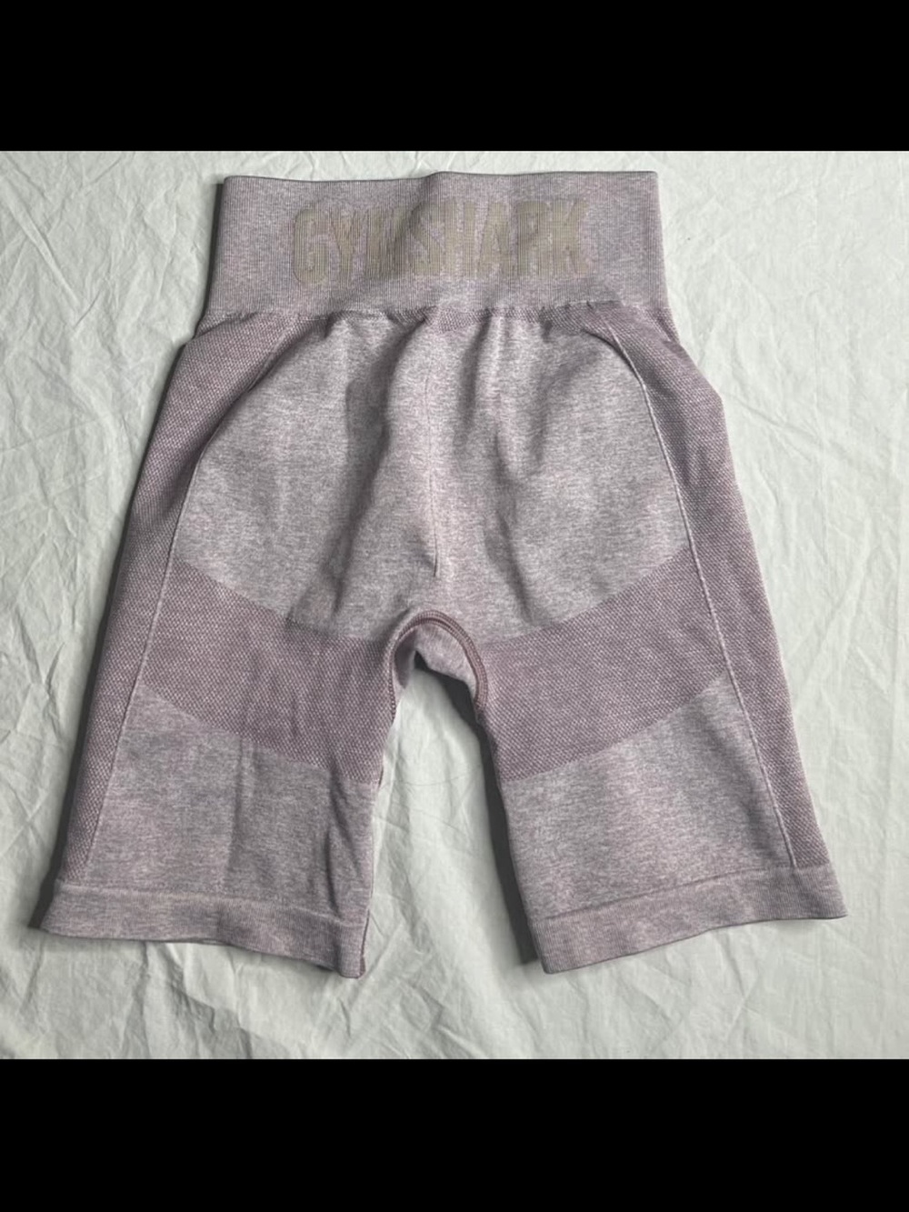 Gymshark Women's Pale Lavender Seamless Bike Shorts